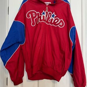 Phillies Red and Blue Jacket XL